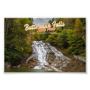 Foto Butmilk Falls Ithaca Nova York