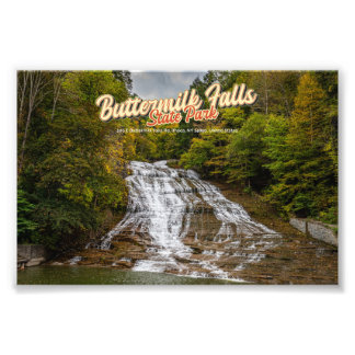 Foto Butmilk Falls Ithaca Nova York