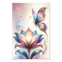 Butterfly Art Posters Dorm Room Ideias for Girls