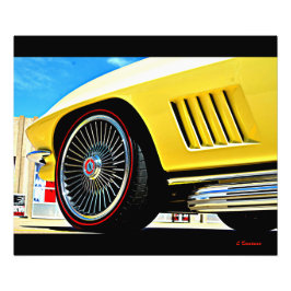 Foto C2 Corvette Wall Art