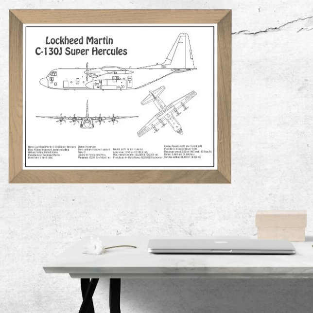 Foto C-130 Hércules - Planos de avião para Blueprint BD (Criador carregado)