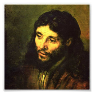 Foto Cabeça de Jesus por Rembrandt