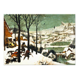 Foto Caçadores de Pieter Bruegel na neve