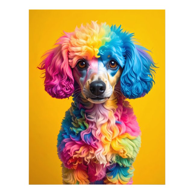 Foto Cachorro Colorido (Frente)