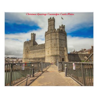 Foto Caernarfon Castle Wales.