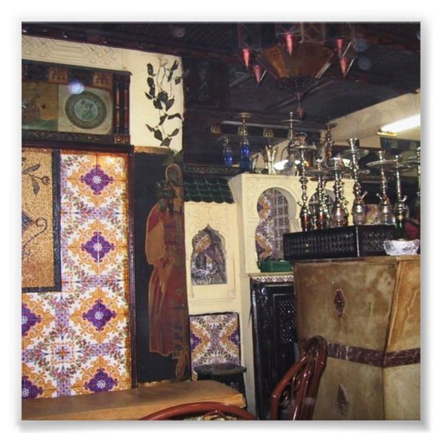 Foto café em tunis (Frente)