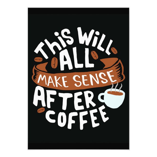 Foto Café Lover Todos Fazem Sentido Com Café (Frente)