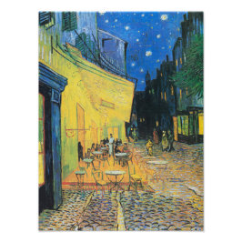 Foto Café Terrace à noite por Vincent van Gogh
