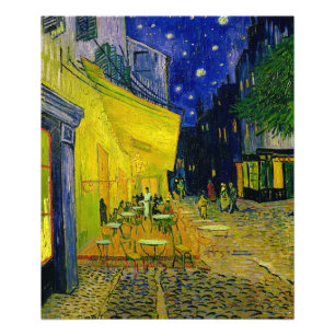 Foto Cafe Terrace Arles, Place du Forum de van Gogh