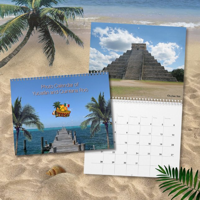 Foto Calendário de Iucatã & Quintana Roo, México (Criador carregado)