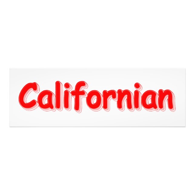 Foto "californiano" Design. Comprar Agora (Frente)