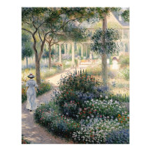 Camille Monet no Jardim da Argentina