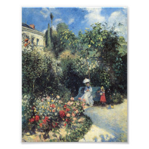 Foto Camille Pissarro Pontoise Garden