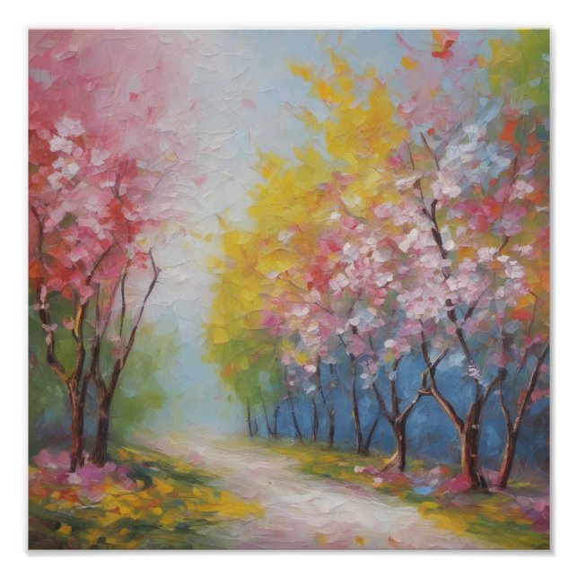 Foto Caminho brilhante para o Primavera (Frente)