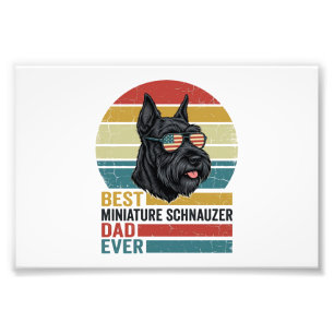 Foto Camisa Patriótica Vintage do Papai Schnauzer Minia