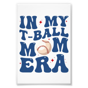 Foto Camiseta do Dia das Mães da Era da Mãe do T-Ball 