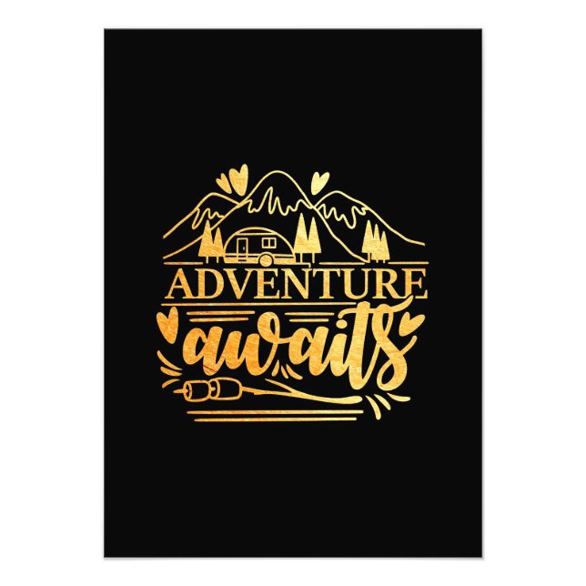 Foto Camper Gift Adventure Is Awaits (Frente)