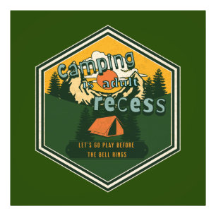 Foto Camping é Adulto Recess, Vamos Go Play
