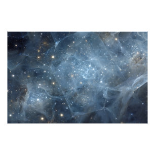 Foto Campo Estelar da Nebulosa Fracturada Geometria Cós