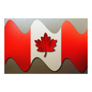Foto Canada Flag-Chrome por Shirley Taylor