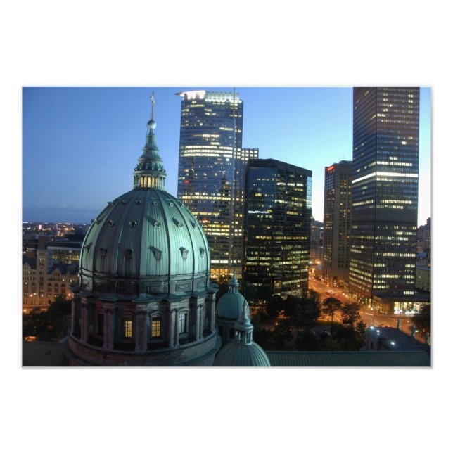 Foto Canadá, Quebec, Montreal. Centro de Montreal, (Frente)