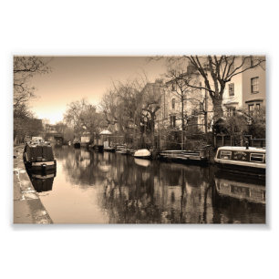 Foto Canal Camden London, do Narrow Boats Regent, Reino