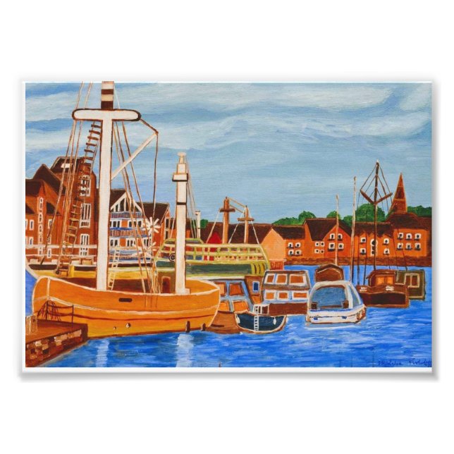 Foto Canal de Barcos de Exeter (Frente)