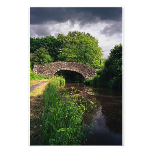 Foto Canal em Brecon, País de Gales, impressão
