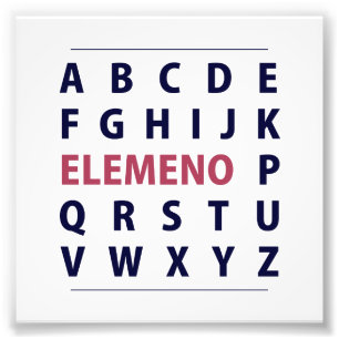Foto Canção de Alphapbet ELEMENO do inglês