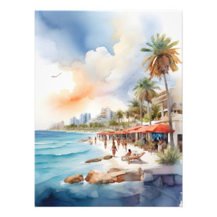 Foto Cancelar arte de aquarela