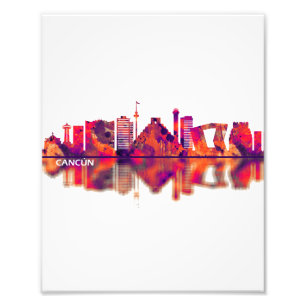 Foto Cancun Mexico Skyline