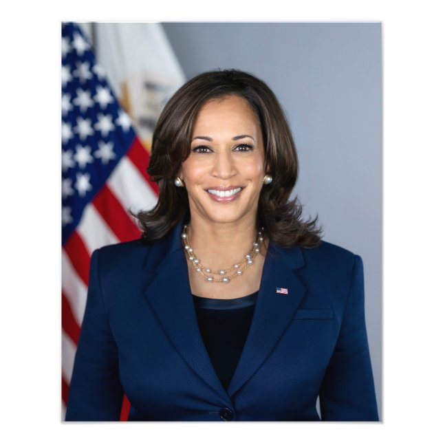 Foto Candidato Kamala Harris EUA 2024 (Frente)