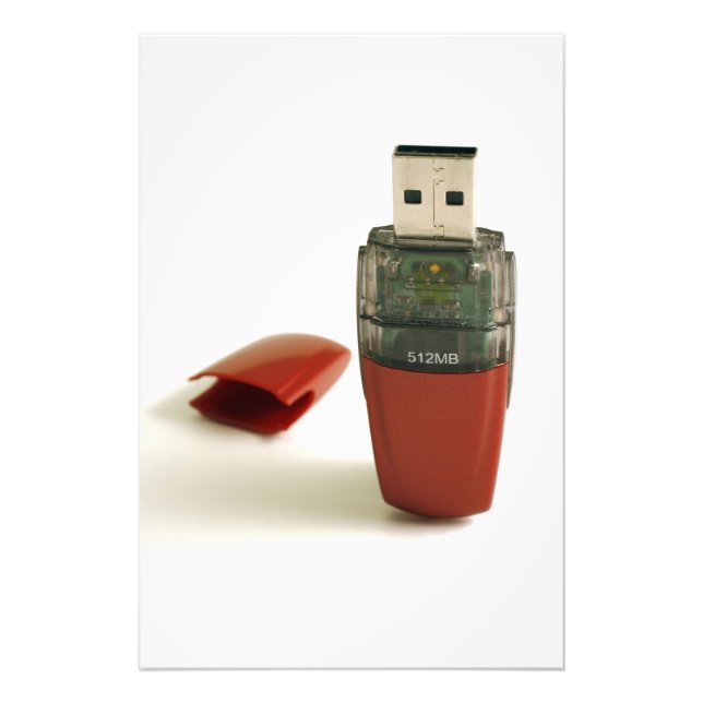 Foto CANETA Flash USB (Frente)