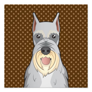 Foto Canetas de desenho de Schnauzer
