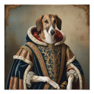 Foto Canine Majestade A Cachorro Retrato em Renascença