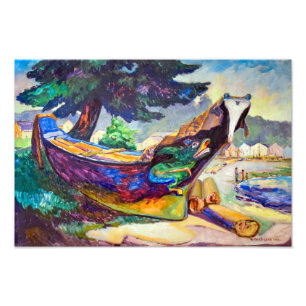 Foto Canoa de Guerra Indígena   Emily Carr  
