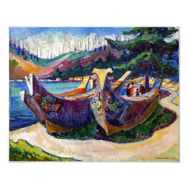 Foto Canôas de Guerra | Emily Carr | (Frente)