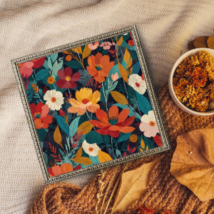 Foto Canvas de Paraíso Floral Vibrante