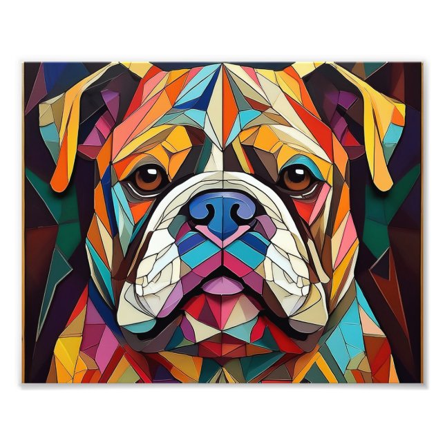 Foto Cão de Cubismo AI (Frente)