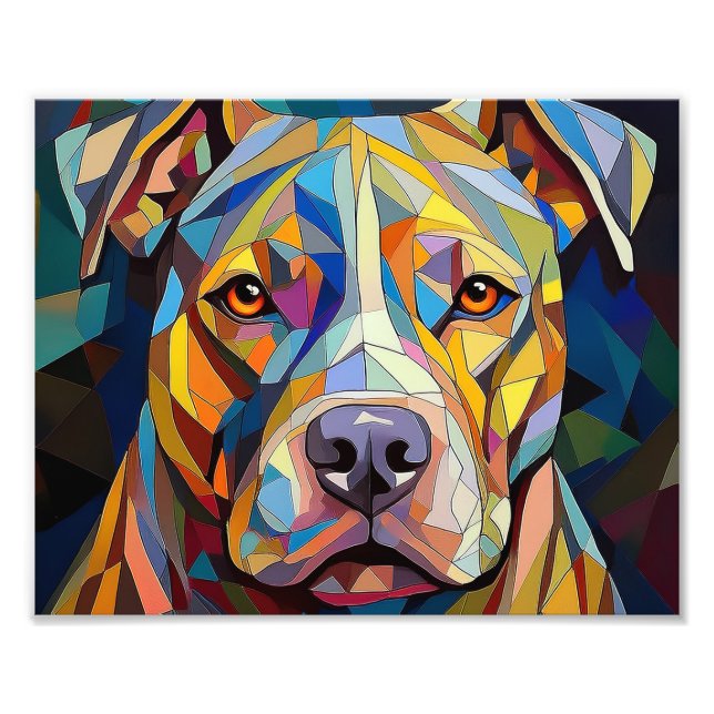 Foto Cão de Cubismo AI (Frente)