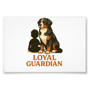 Foto Cão de Montanha Bernês Guardião Leal da Família