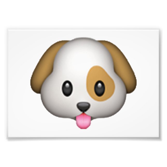 Foto Cão - Emoji (Frente)