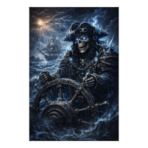 Foto Capitão Caveira Fantasma ao Timão – Tempestade Azu