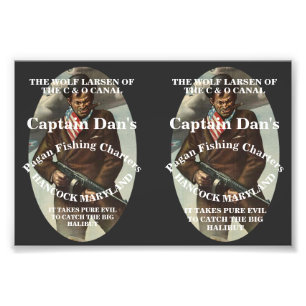 FOTO CAPITÃO DAN O LOBO LARSEN DO CANAL C & O