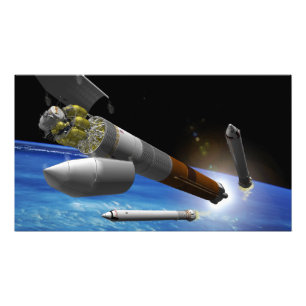 Foto Capitulação do artista de um foguete do