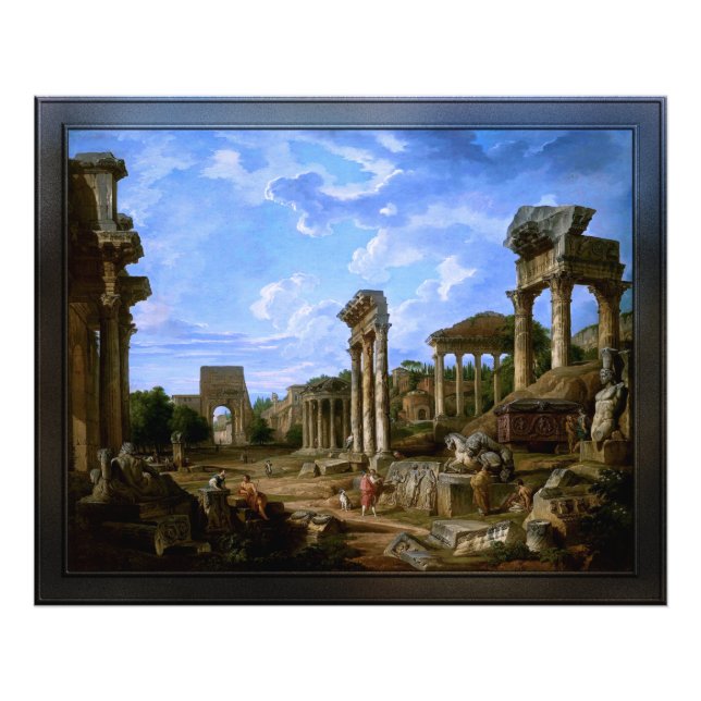 Foto Capriccio do Fórum Romano de Giovanni Pannini (Frente)