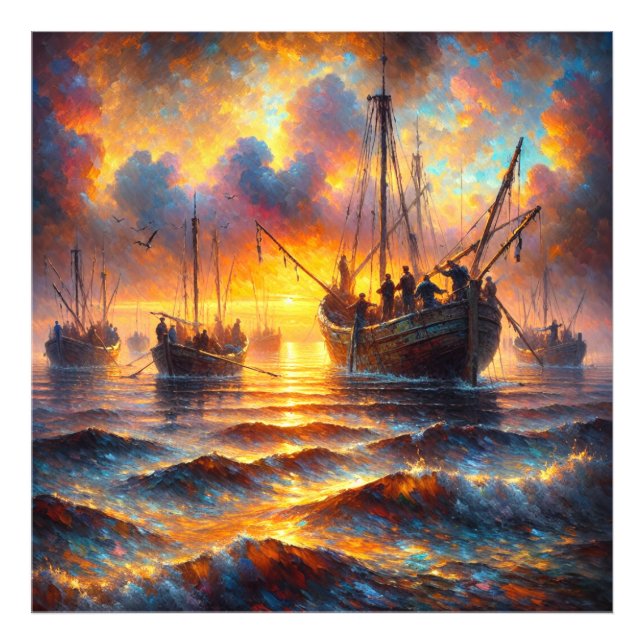 Foto Captura de peixes da pesca em Sunset (Frente)