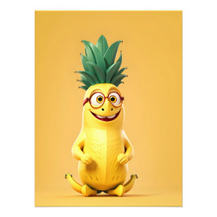 Foto Caráter engraçado da banana