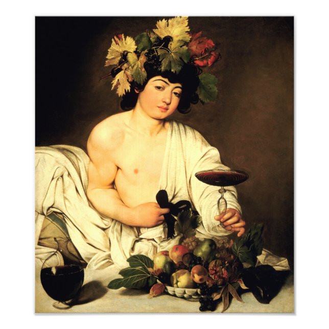 Foto Caravaggio Baco (Frente)