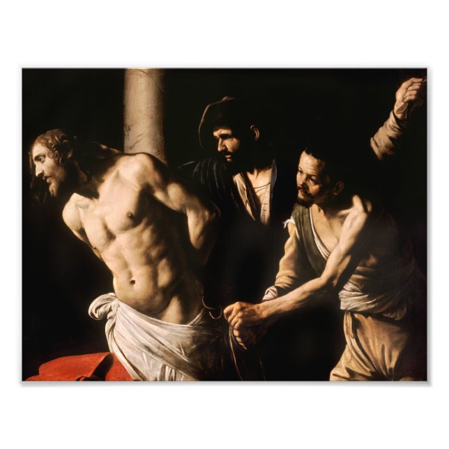 Foto Caravaggio - Cristo na Coluna (Frente)